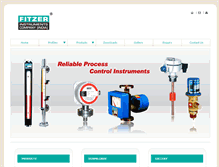 Tablet Screenshot of fitzerindia.com